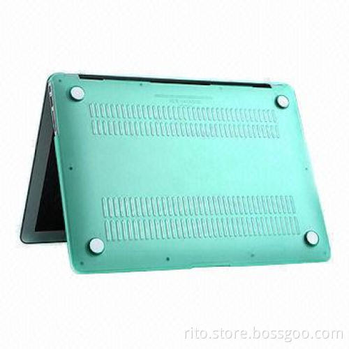 Green Color Silicone Matte Hard Case for 13-inch New Launched MacBook Pro with Retina, 2013 Model